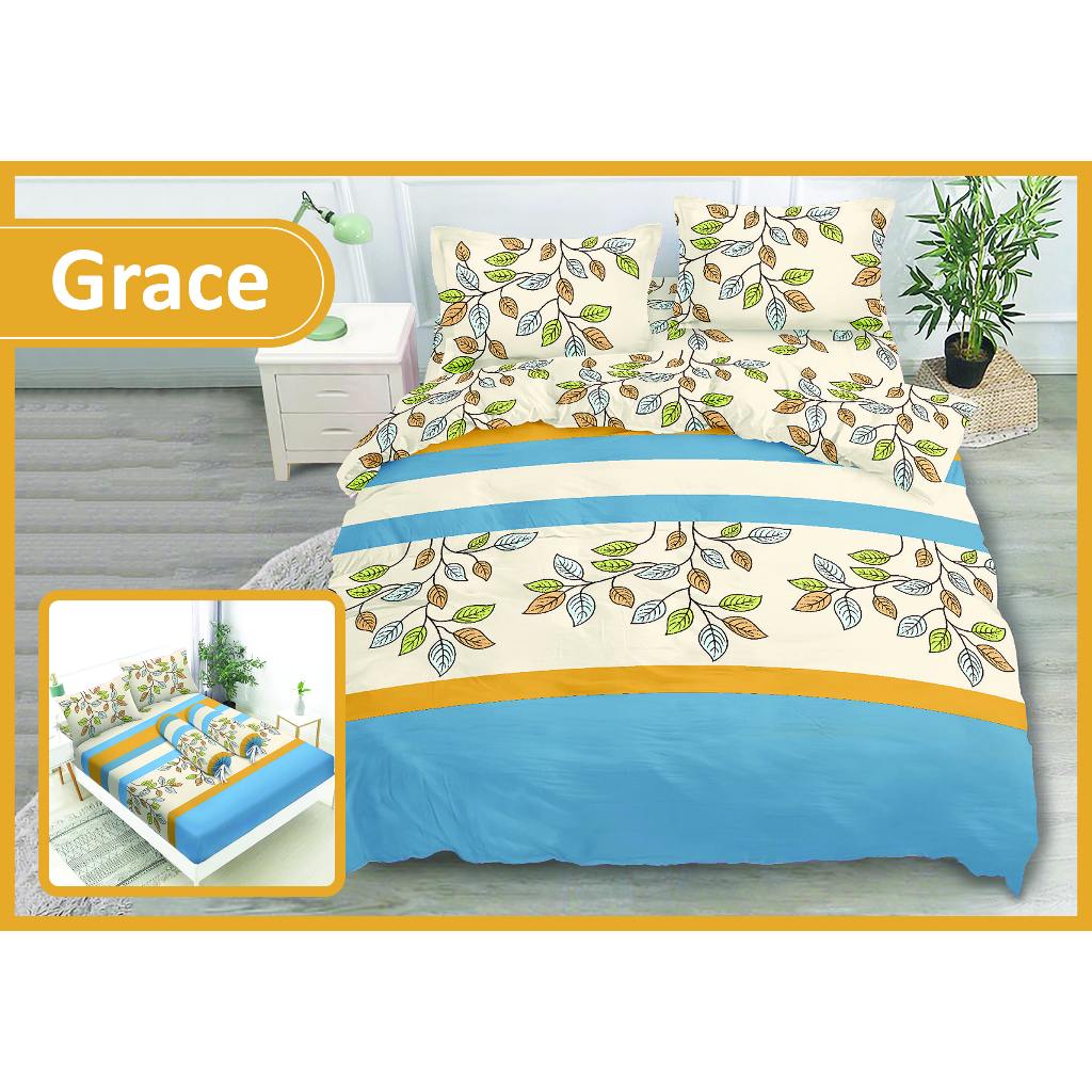 Diva Linen Bed Cover Selimut motif Grace