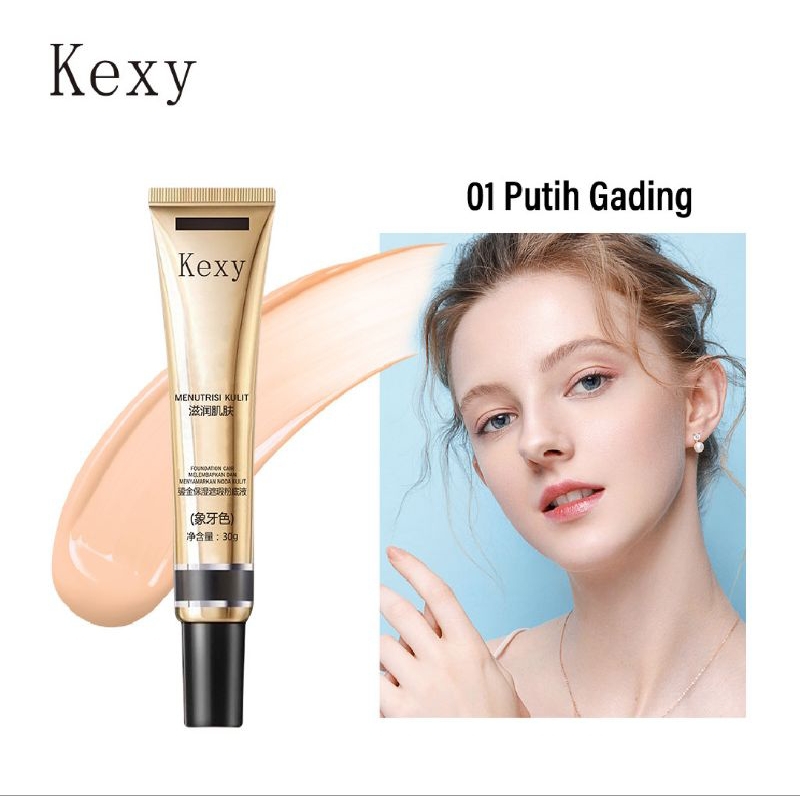 KEXY FOUNDATION WATERPROOF KEXY MIRIP YESSICA FOUNDATION 30 ML