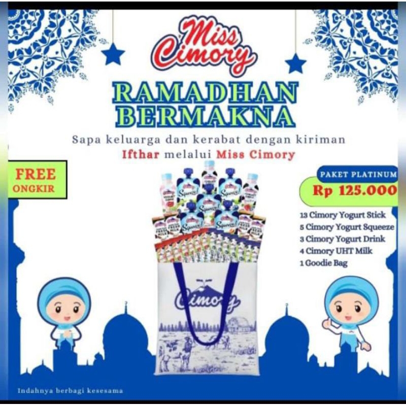 

Paket Hampers / Parcel / Bingkisan Ucapan Murah Cimory Yogurt