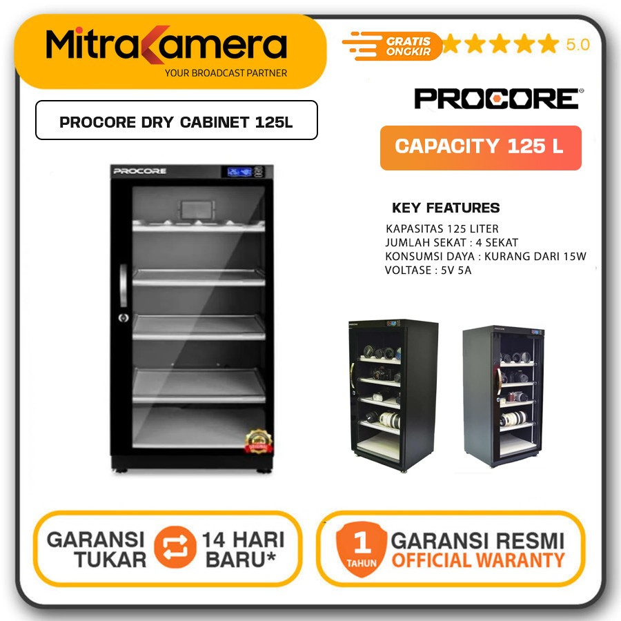 Procore Electric Dry Cabinet PC-125 125L / Dry Cabinet