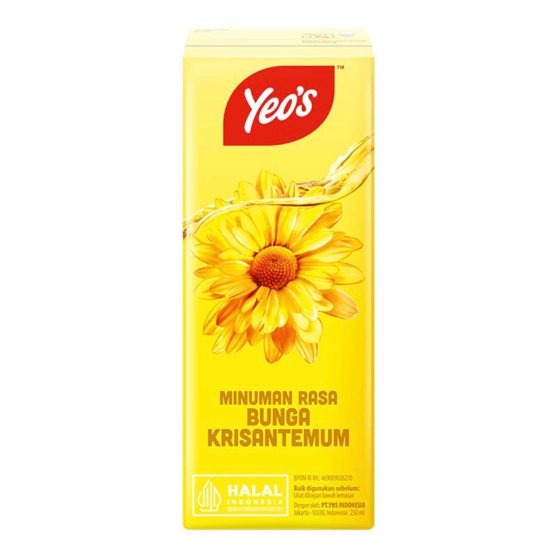 

Yeo's Minuman Bunga Krisantemum 250ml 1 Dus Isi 24 Pcs