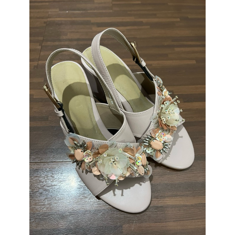 PVRA Block Heels in Pink