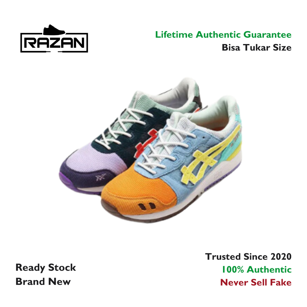 Asics Gel Lyte III Sean Wotherspoon x Atmos (PS) 100% Authentic Original