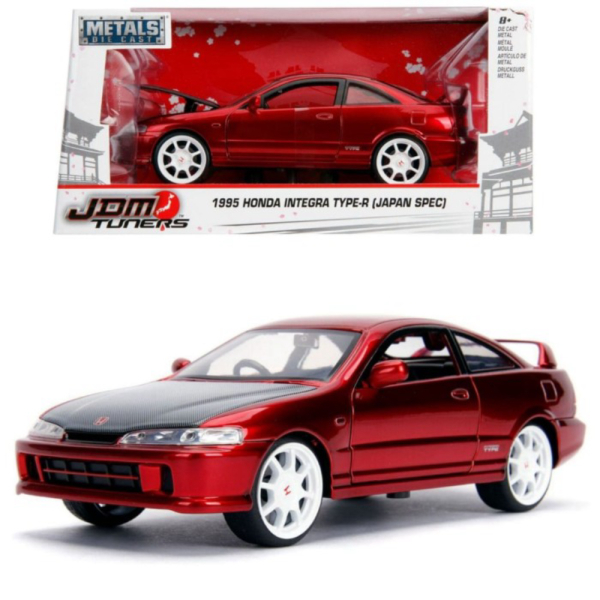 Promo Jada 1/24 1995 Honda Integra Type R Japan Spec Red Diskon