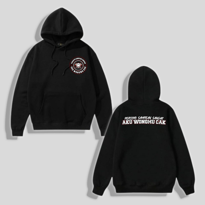 Hoodie Aku Wongmu Cak Motif 1 Hoodie Awc Desain Simpel Terbaru