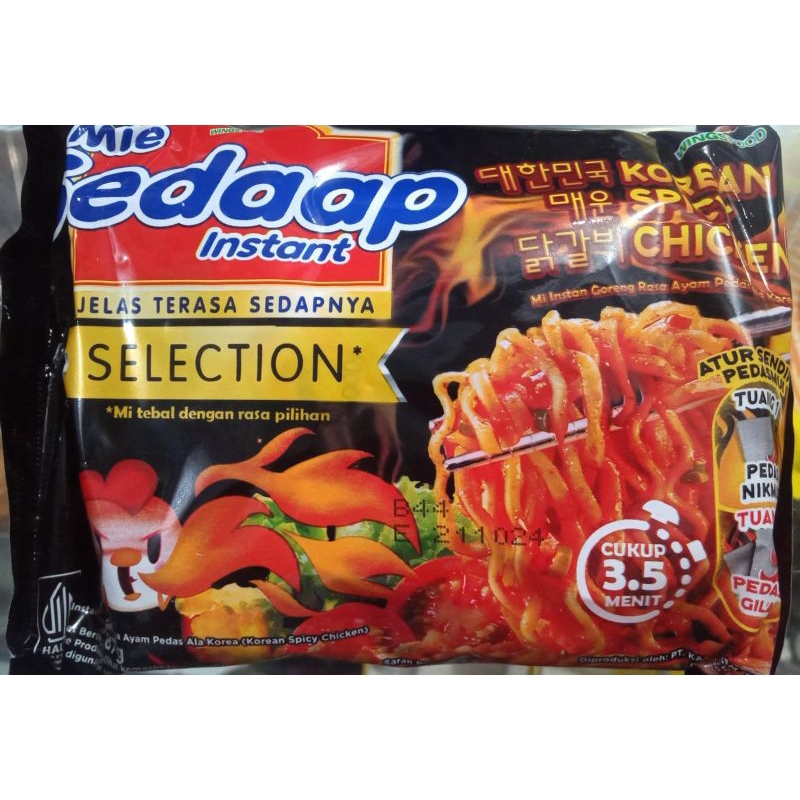 

MIE SEDAP INSTAN KOREAN SPICY CHICKEN 87 GRAM