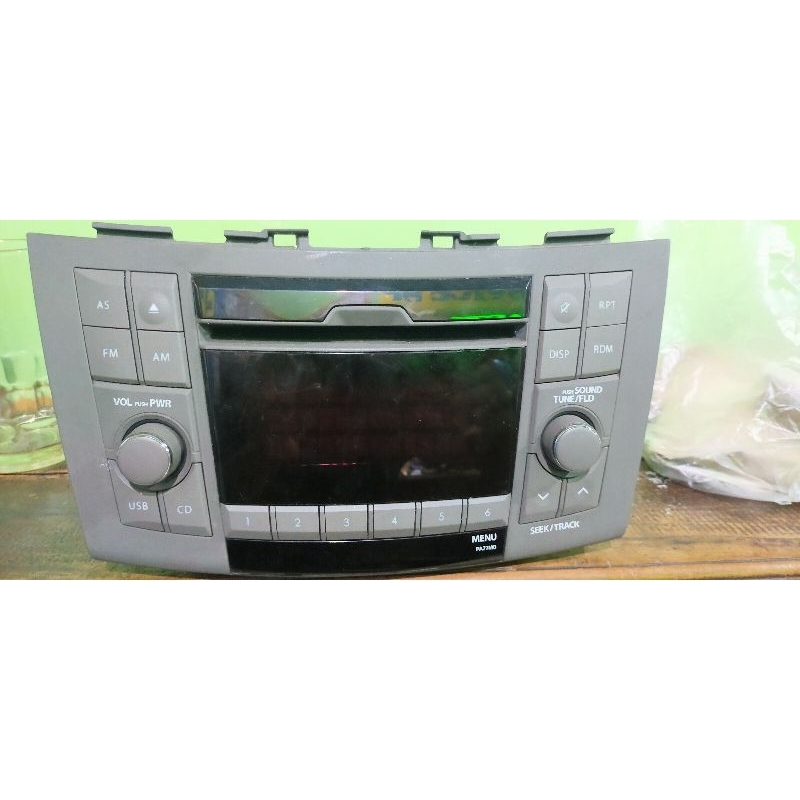 headunit head unit Suzuki ertiga 2014 original copotan normal masih mulus