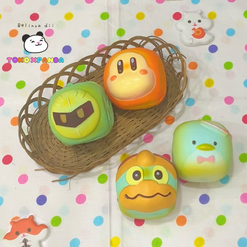 SQUISHY CHIGIRI BREAD ROTI LICENSED SOFT & SLOW KIRBI SANRIO TUXEDO SAM