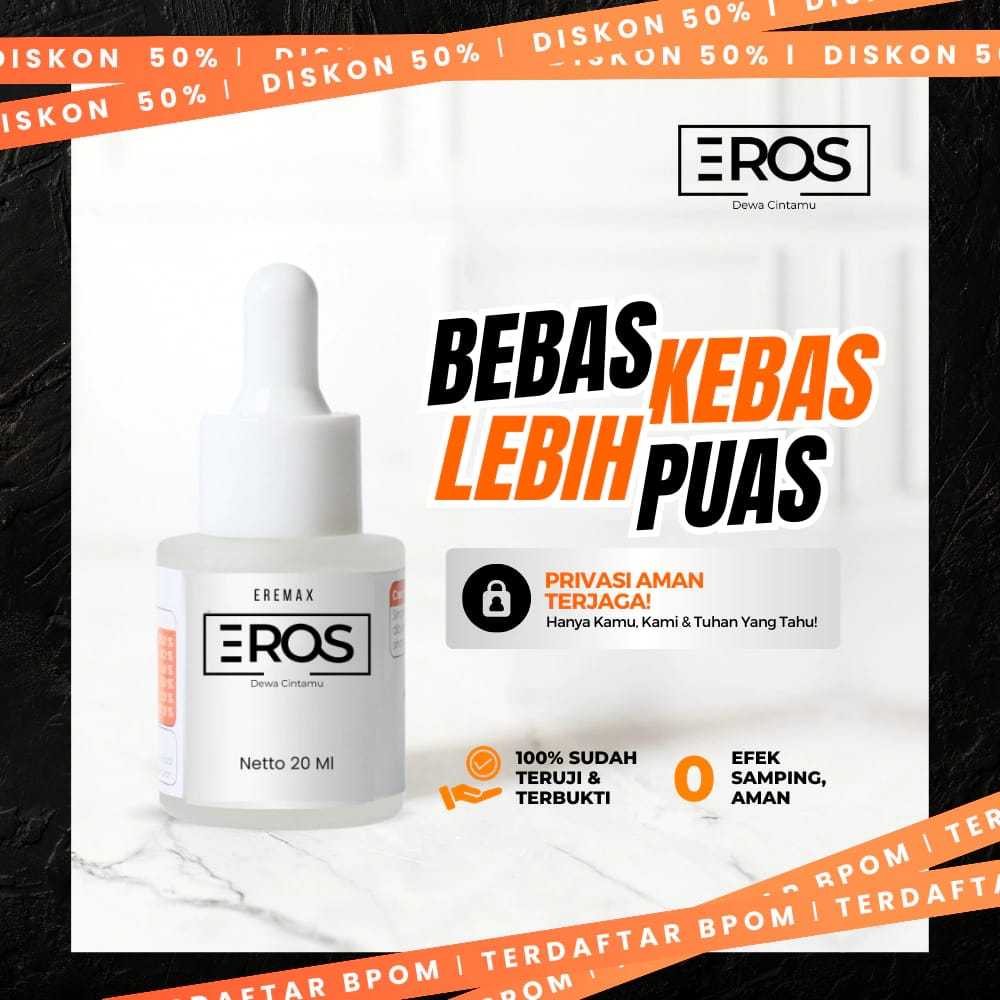 Eremax Serum Eros Tetes Pria Perkasa Original Dewa Cintamu
