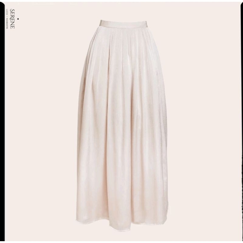 Lafiye - PLEATED GLOSSED SKIRT