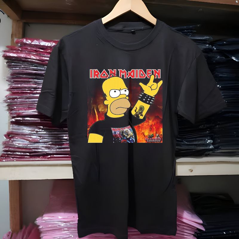 KAOS VINTAGE THE SIMPSONS IRON MAIDEN