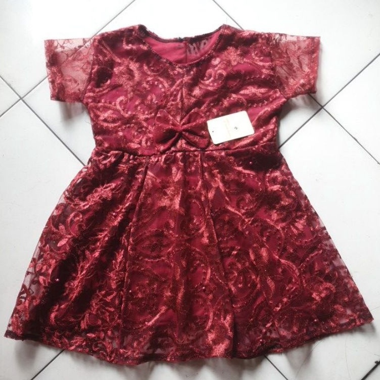 Kejar Untung  Dress Raisa Anak Usia 34 Th M  Bisa Pilih Warna  Baju Kebaya Anak  Baju Pesta Anak