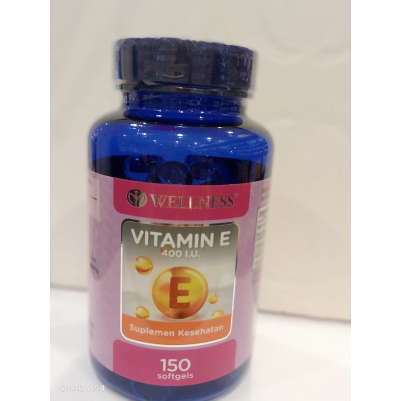 Wellness Vitamin E isi 150 softgel