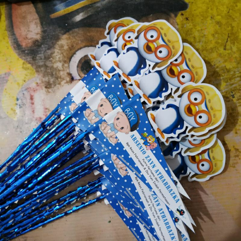 Bendera karakter aqiqah pororo