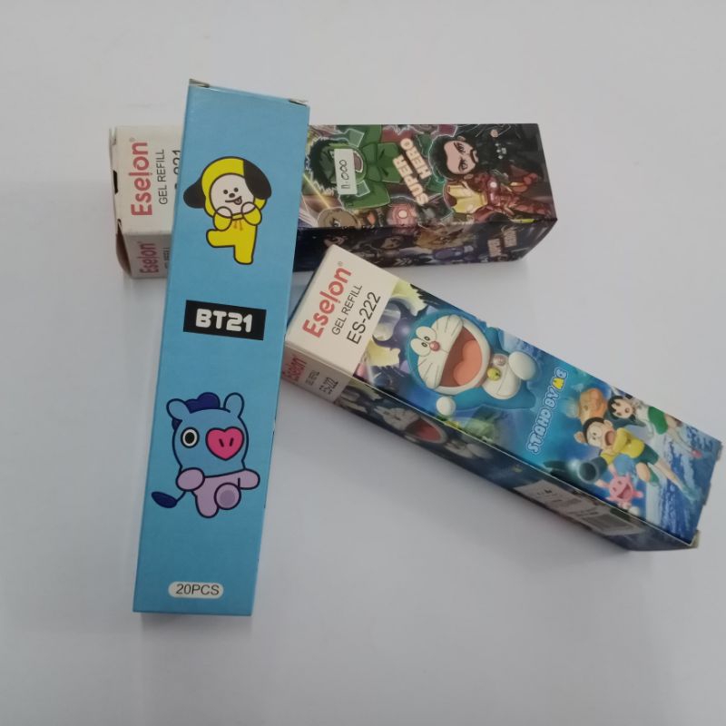 

Refill Pulpen/Bolpen/Bolpoin/Ballpoint/Pen Gel Love - In Karakter