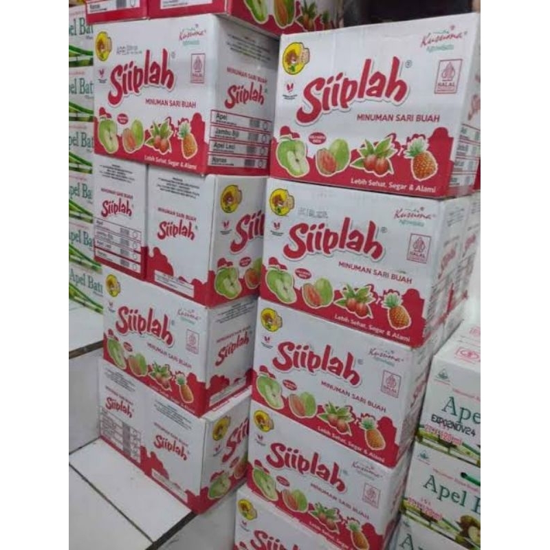 Siiplah minuman sari buah rasa apel leci