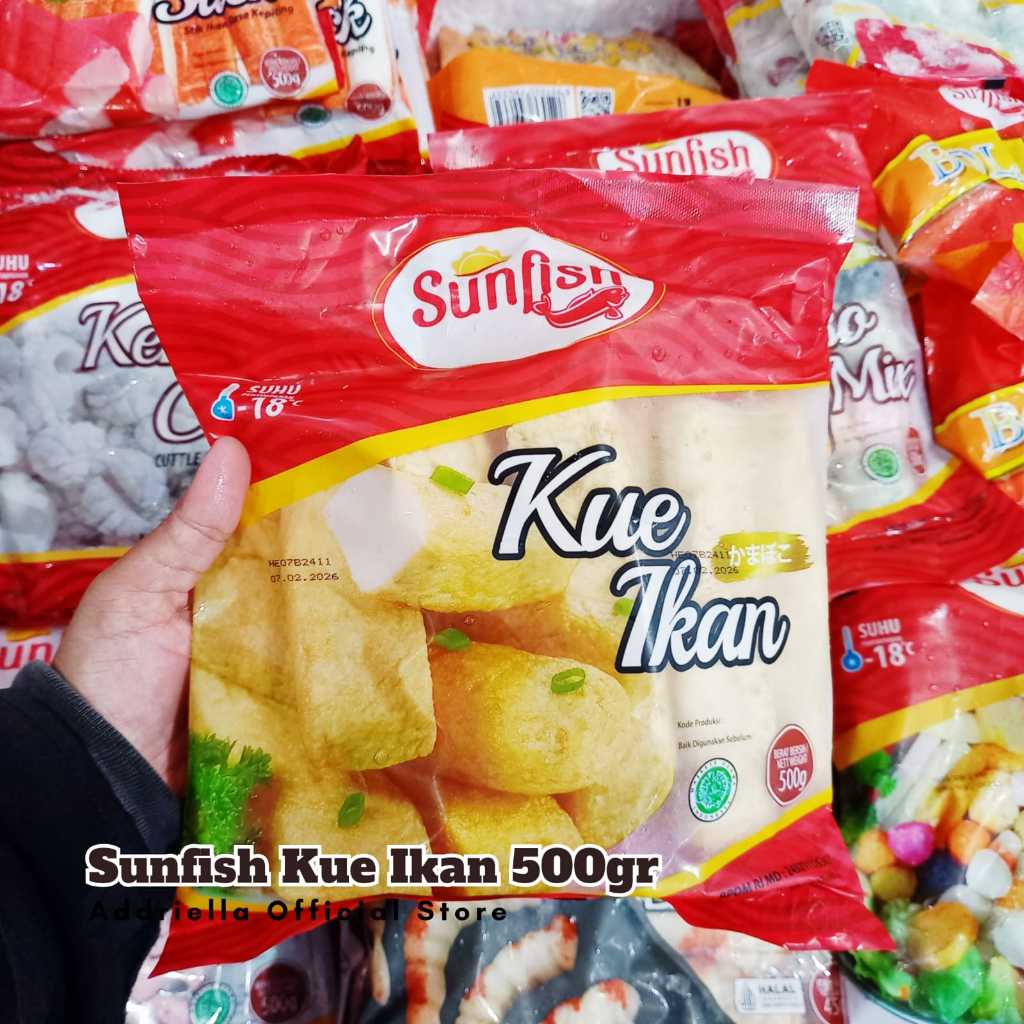 

ADDRIELLA Sunfish Kue Ikan 500gr | Sunfish/Frozenfood/Frozenfood Murah