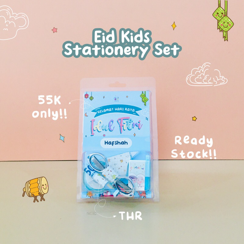 

Stationery set / paket alat tulis / alat tulis custom nama