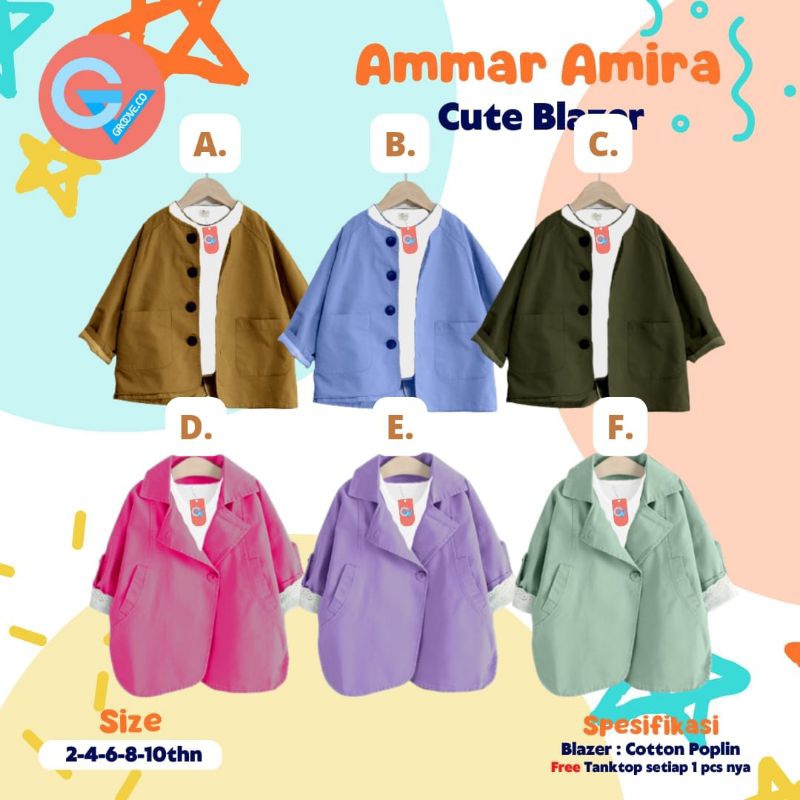 baju anak laki-laki dan perempuan cotton 1-8 tahun kasual japan style cewe cardigan free kaos blazer