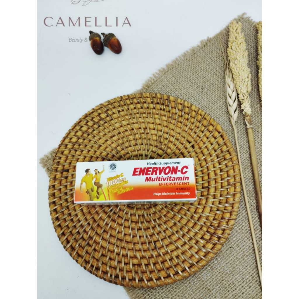 Enervon C Multivitamin Effervescent Vitamin C Tube 10 Tablet
