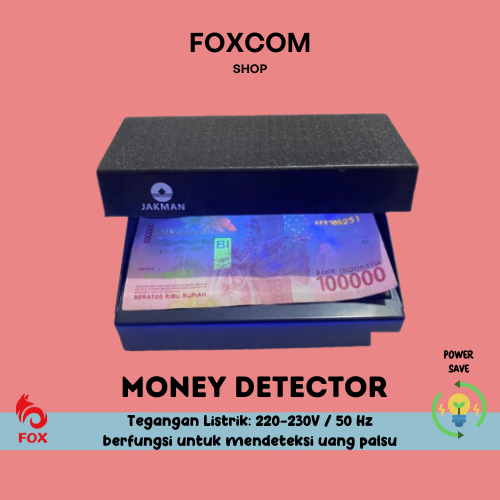 MONEY DETECTOR MESIN TES UANG PALSU LED/ALAT TES UANG PALSU