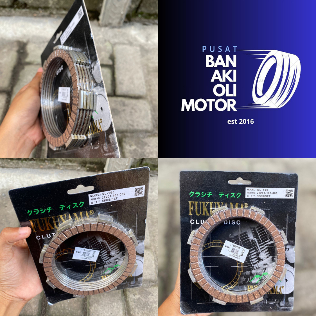 KAMPAS KOPLING// KAMPAS KOPLING GL 100 MEREK FUKUYAMA