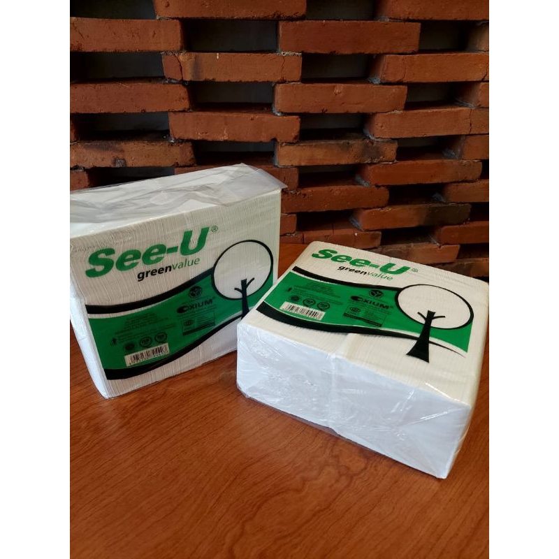 Tissue SEE-U 650gr | Tissue Premium | Tissue Facial Green Eco Pack