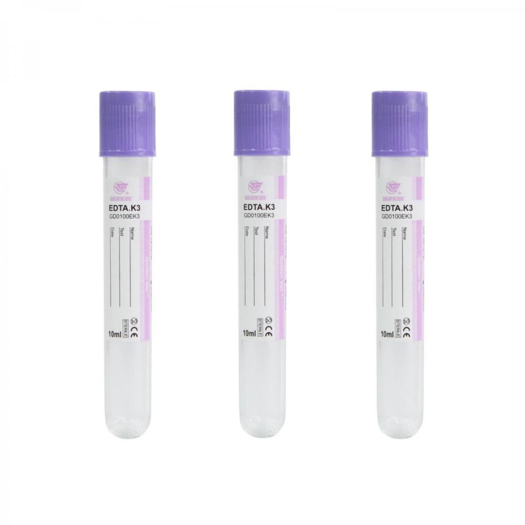 QTUBE + LOGO QTUBE BLOOD COLLECTION TUBES EDTA K2 3ML