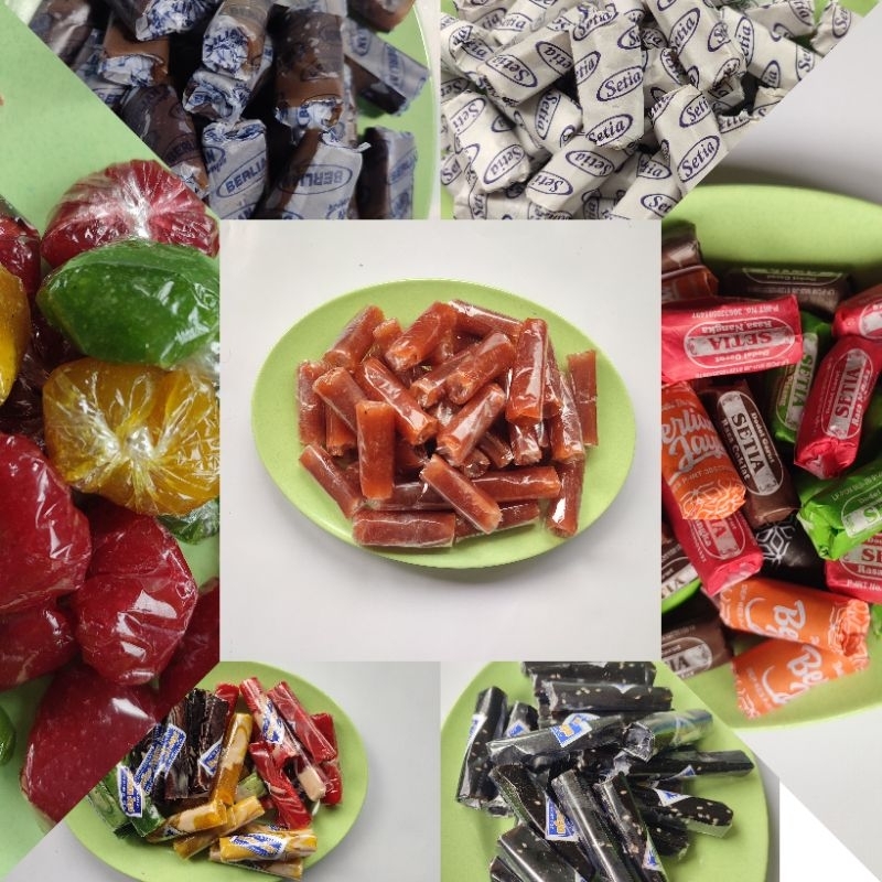

Dodol zebra mix rasa enak dan dodol lain nya enak oleh oleh manis garut
