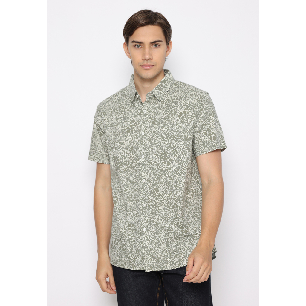 VISSLA-WANDER ECO SS SHIRT/KEMEJA PRIA