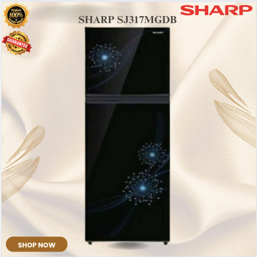 KULKAS SHARP 2 PINTU SJ 317MG DB/DP/SJ317MGDB/SJ317MGDP/SJ317MGDB/SJ317MGDB/ORIGINAL GARANSI RESMI