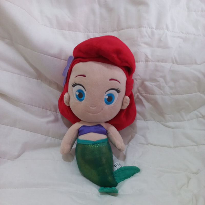 Boneka The Little Mermaid / Ariel / Disney Princess / Baby Princess Plush / Ariel The Little Mermaid