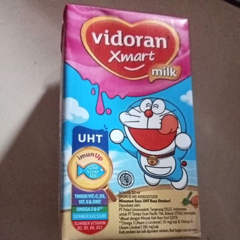 

Susu UHT VIDORAN XMART MILK