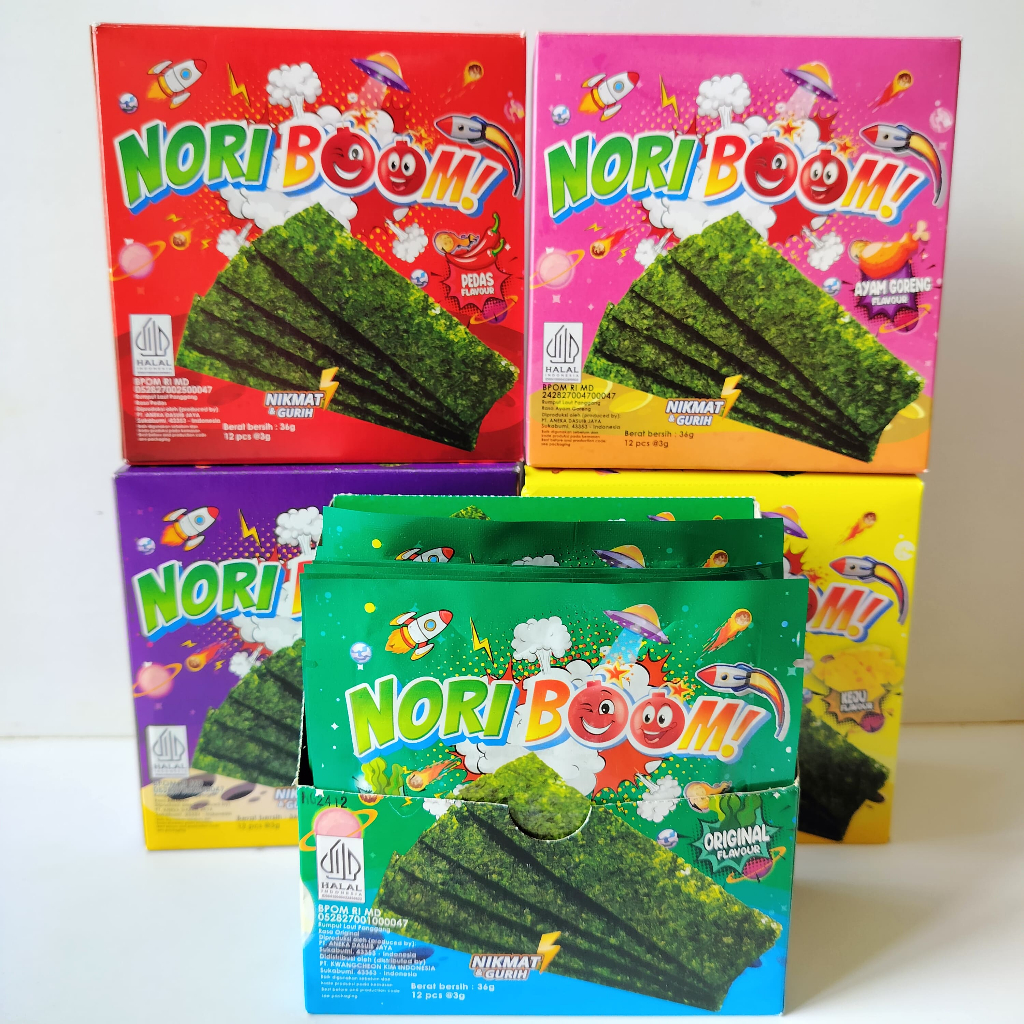 

NORIBOOM RUMPUT LAUT (1 BOX) 5 VARIAN RASA