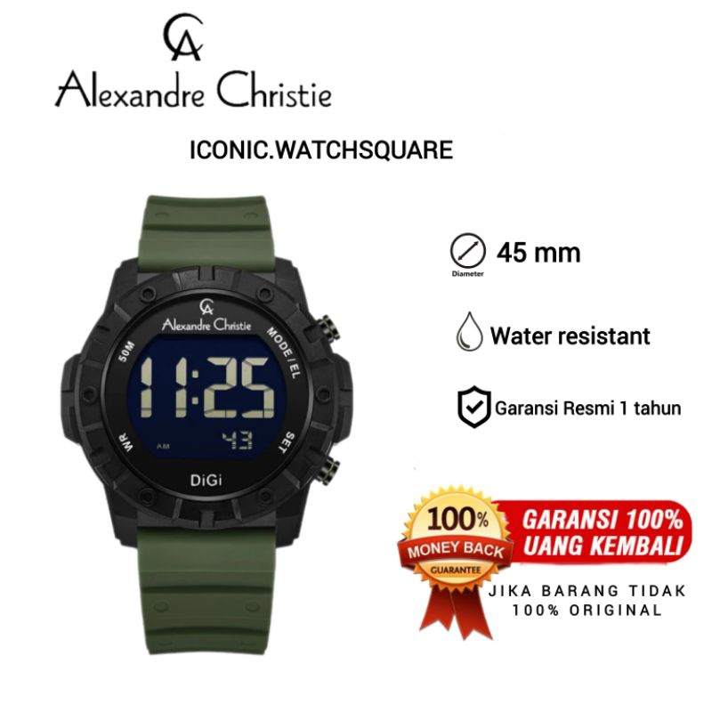 Jam tangan Alexandre Christie AC 9364 MH Original