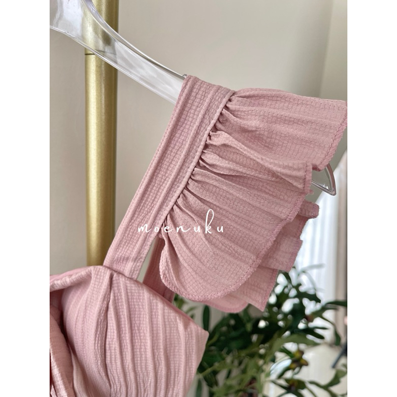 Sale Slim Only  Tanktop Simpul Pita Tanktop Crop Top Tanktop Seksi Tanktop Wanita