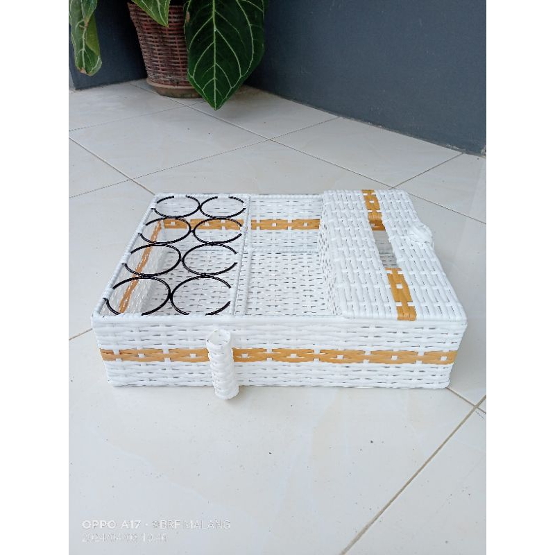 BRF _ GROSIR TEMPAT AQUA MIX TEMPAT TISU DAN TEMPAT TOPLES/TEMPAT AQUA GELAS 3 IN 1 /TEMPAT TISU/TEM