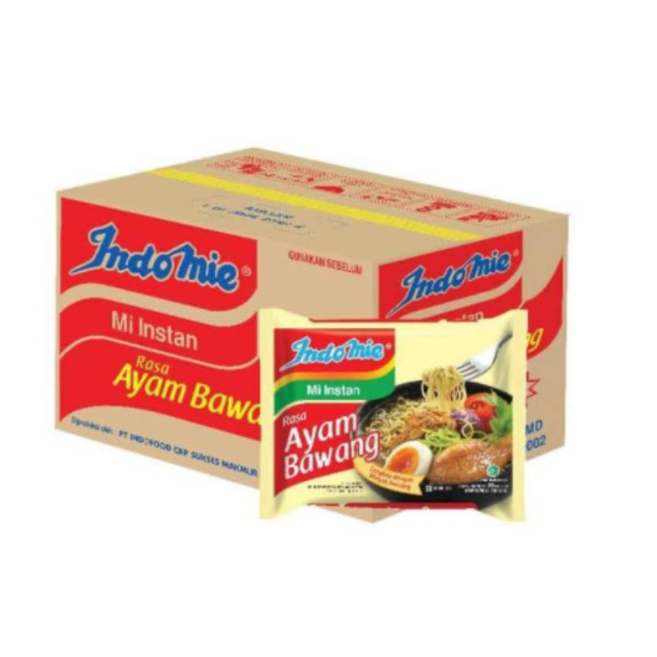 

Mie Instan Indomie Ayam Bawang 1 dus