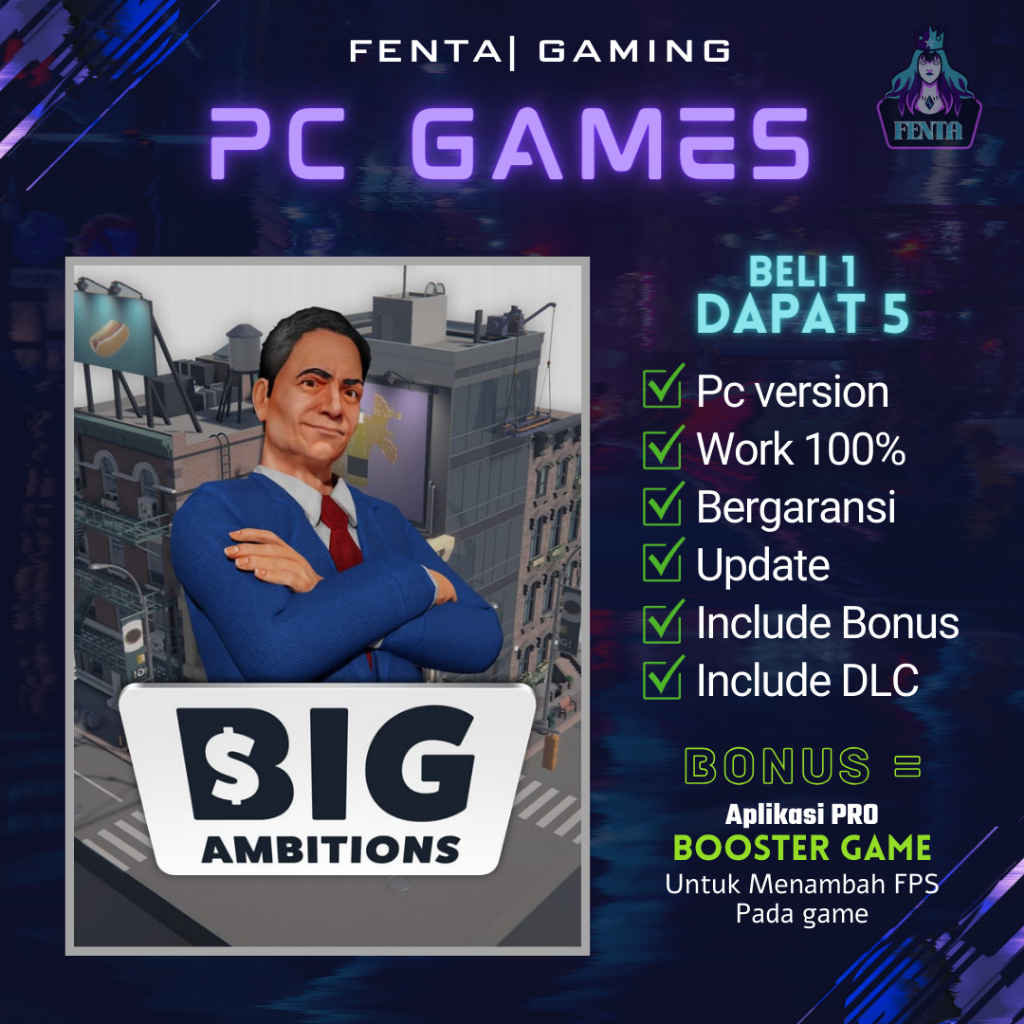 BIG AMBITIONS - GAME PC – GAME LAPTOP