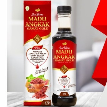 Sari Kurma Madu ANGKAK Gamat Gold ElMadinah 470gr / Madu Angkak El Madinah