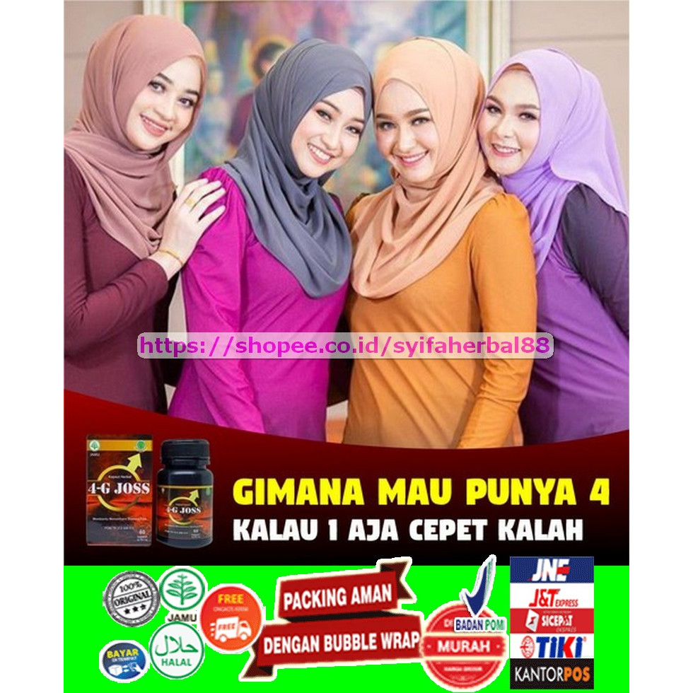 4G Joss Herbal Kesehatan Pria Dewasa Meningkatkan Stamina Pria