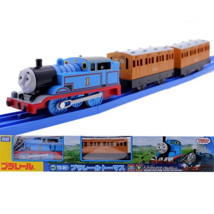 Plarail Pla rail TS-01 Plarail Thomas kereta Original Takara Tomy
