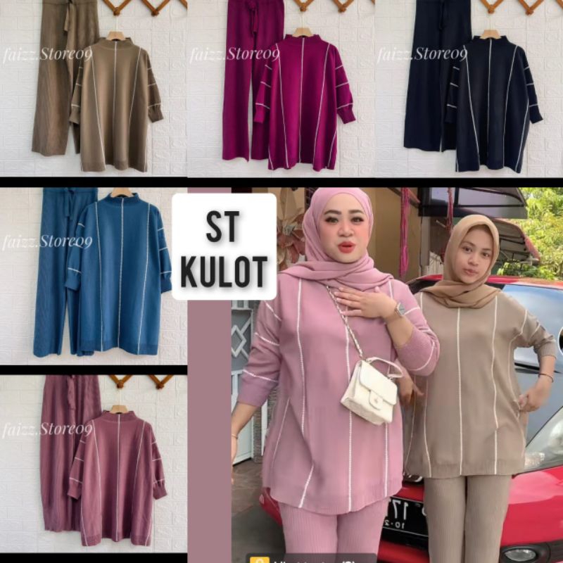ONESET RAJUT | SETCEL KULOT | GROSIR PAKAIAN WANITA TERMURAH MEDAN