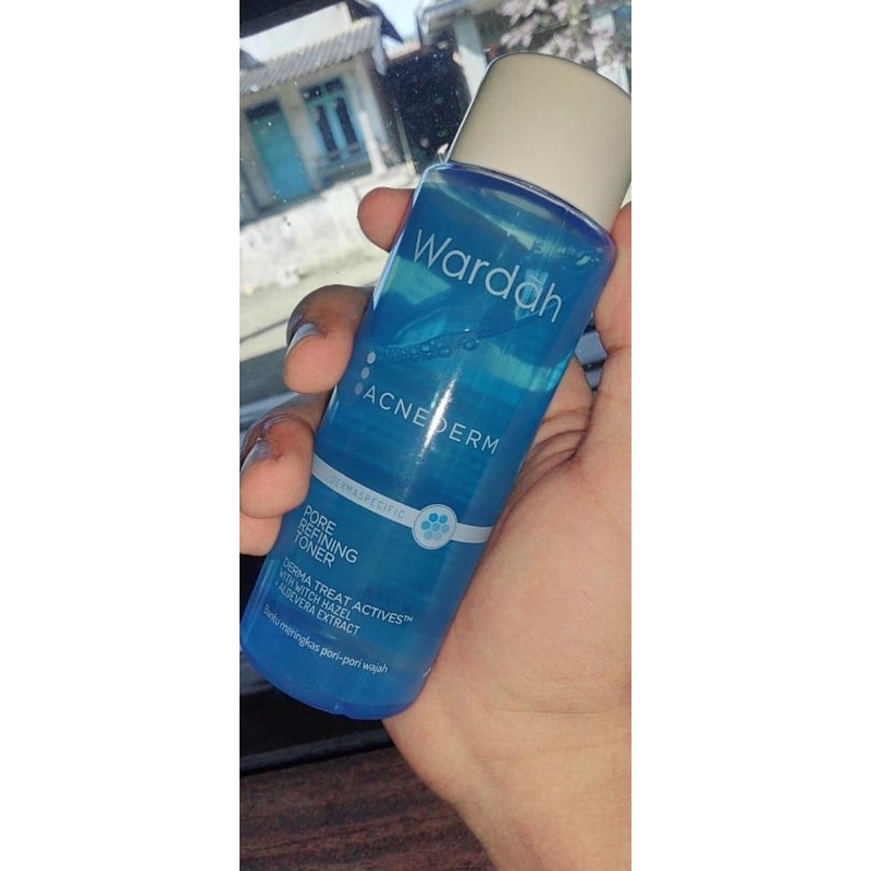 preloved wardah toner acnederm