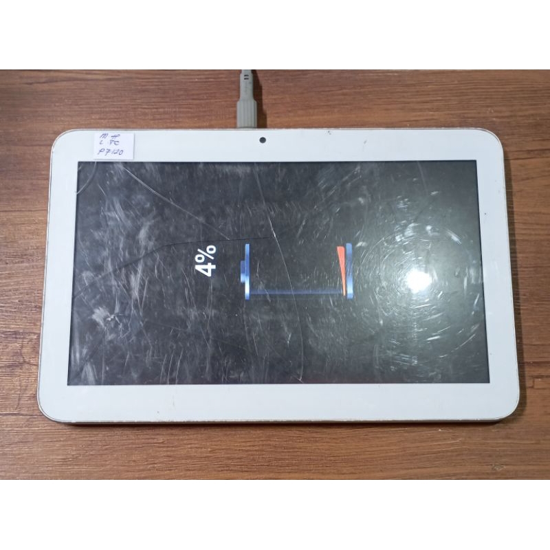 Mesin tab Advan p7120 10 inch hidup minus lcd