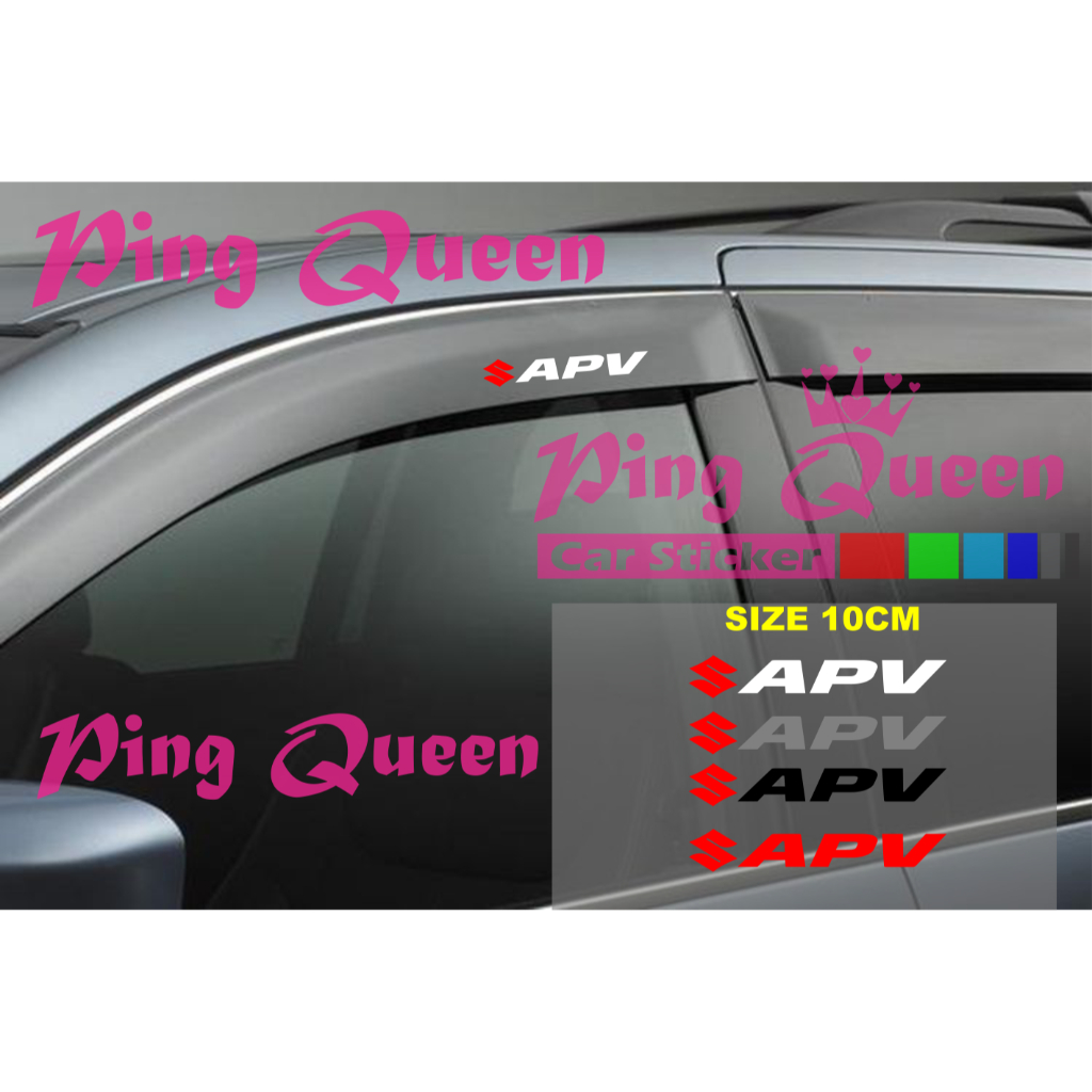 STICKER WIPER TALANG AIR MOBIL APV STICKER WIPER TALANG AIR MOBIL SUZUKI APV