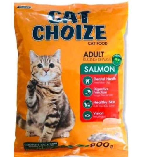 

Makanan Kucing CAT CHOIZE 800 GR SALMON