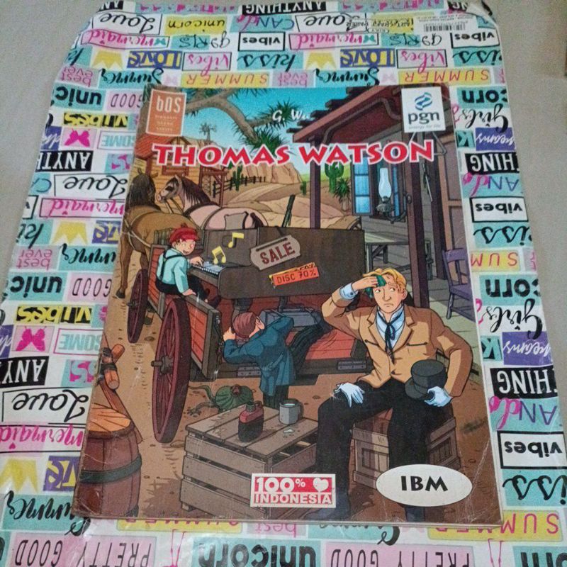 Komik Biografi orang sukses - Thomas Watson