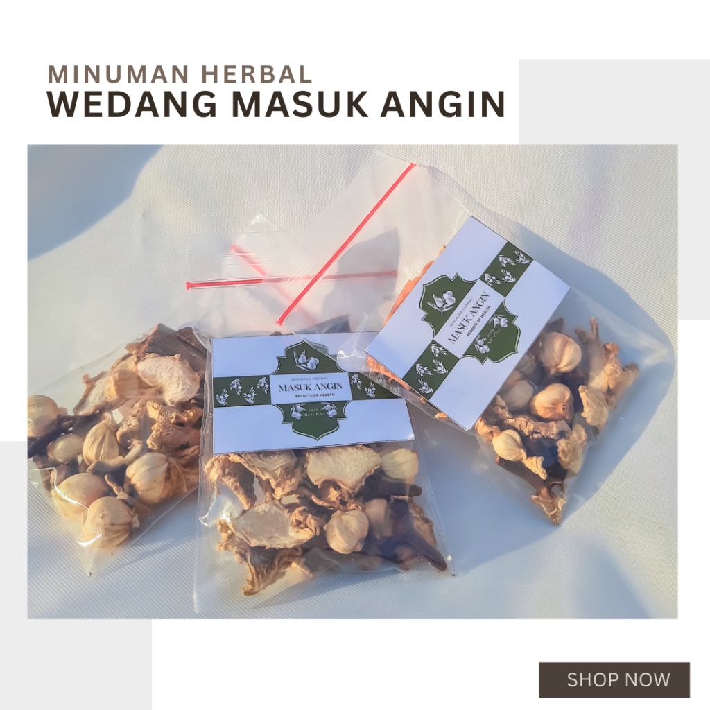 

Wedang Masuk Angin Minuman Herbal 7 Gram