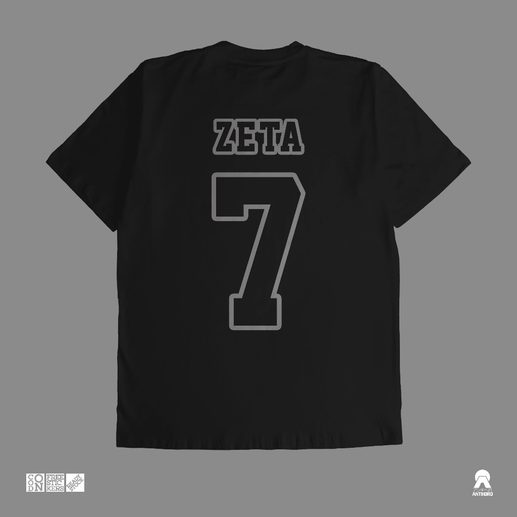 Vestia Zeta Jersey V7 Zeta 7 Hololive Holo Id Indonesia Baju Kaos Vtuber Streamer T-Shirt Antihero C